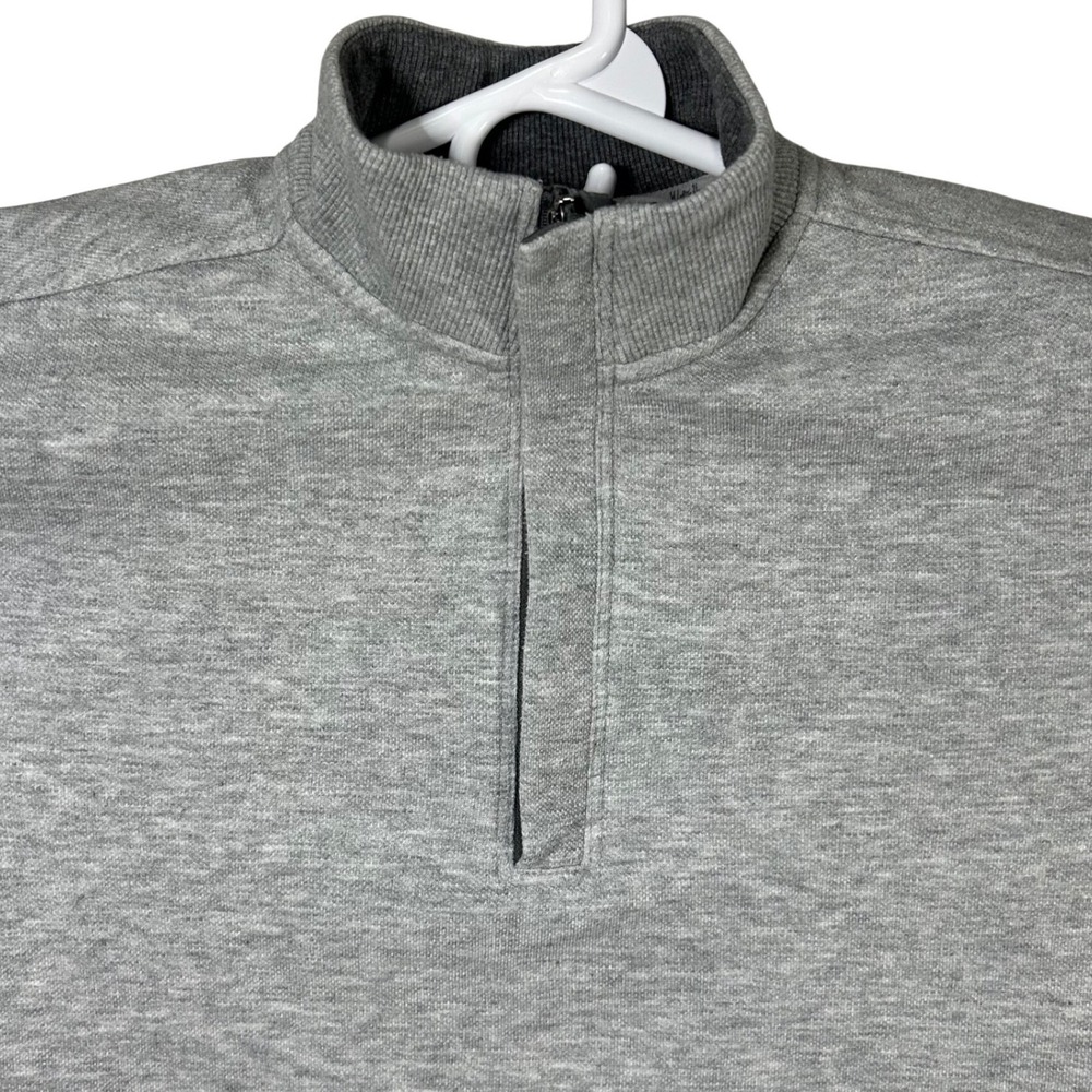 Walter Hagen 11 Majors Quarter Zip Pullover Sweatshirt Mens‎ Size S Grey